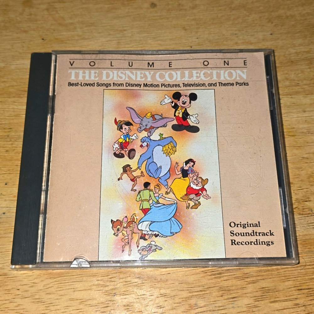 The Disney Collection Volume One (CD 1987) OST Soundtrack Out of Print RARE